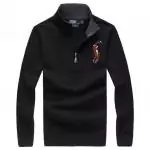 polo-ralph lauren pulls hommes 2019U chute hiver choi cheval 9203 noir